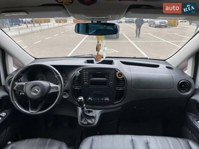 Белый Мерседес Вито, объемом двигателя 1.6 л и пробегом 244 тыс. км за 14490 $, фото 18 на Automoto.ua