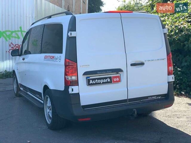 Белый Мерседес Вито, объемом двигателя 1.6 л и пробегом 255 тыс. км за 14920 $, фото 6 на Automoto.ua