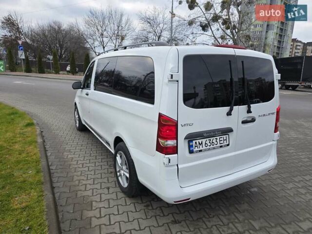 Белый Мерседес Вито, объемом двигателя 2.2 л и пробегом 242 тыс. км за 16777 $, фото 10 на Automoto.ua