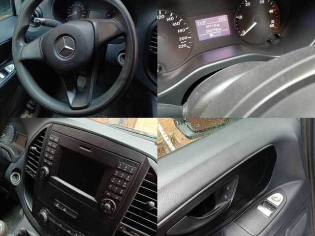 Белый Мерседес Вито, объемом двигателя 2.1 л и пробегом 203 тыс. км за 21000 $, фото 4 на Automoto.ua