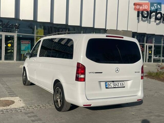 Белый Мерседес Вито, объемом двигателя 2.14 л и пробегом 182 тыс. км за 26500 $, фото 1 на Automoto.ua