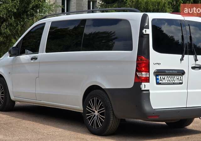 Белый Мерседес Вито, объемом двигателя 2 л и пробегом 194 тыс. км за 25700 $, фото 3 на Automoto.ua