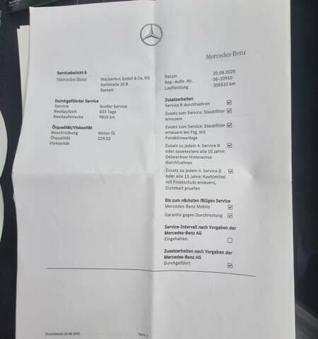 Белый Мерседес Вито, объемом двигателя 2 л и пробегом 310 тыс. км за 30900 $, фото 52 на Automoto.ua