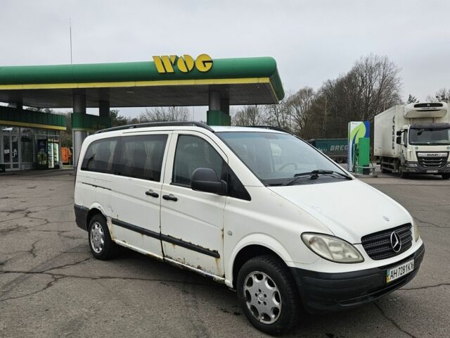 Белый Мерседес Вито, объемом двигателя 2 л и пробегом 450 тыс. км за 5500 $, фото 1 на Automoto.ua