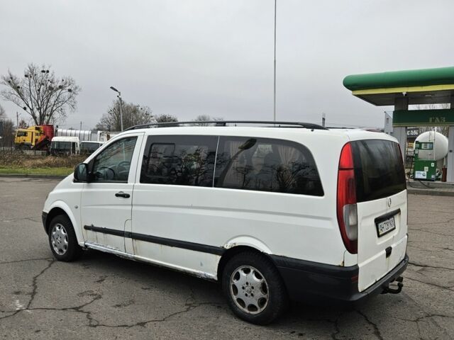 Белый Мерседес Вито, объемом двигателя 2 л и пробегом 450 тыс. км за 5500 $, фото 4 на Automoto.ua