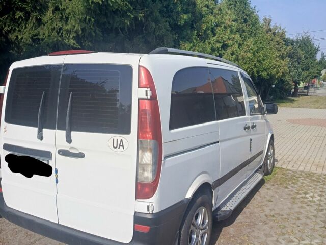 Белый Мерседес Вито, объемом двигателя 2.1 л и пробегом 347 тыс. км за 6200 $, фото 3 на Automoto.ua