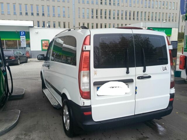 Белый Мерседес Вито, объемом двигателя 2.1 л и пробегом 347 тыс. км за 6200 $, фото 5 на Automoto.ua