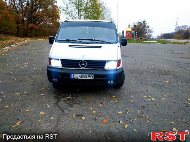 Мерседес Віто 1998 у Кропивницькому (Кіровограді) на Automoto.ua Білий Мерседес Віто, об'ємом двигуна 2.3 л та пробігом 600 тис. км за 5000 $, фото 1 на Automoto.ua