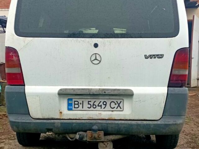 Мерседес Вито 1999 в Полтаве на Automoto.ua Белый Мерседес Вито, объемом двигателя 2.3 л и пробегом 400 тыс. км за 1700 $, фото 1 на Automoto.ua