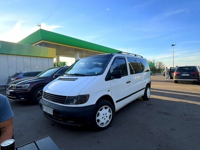 Белый Мерседес Вито, объемом двигателя 2.2 л и пробегом 400 тыс. км за 5500 $, фото 9 на Automoto.ua