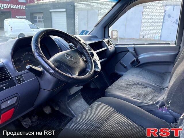 Белый Мерседес Вито, объемом двигателя 2.1 л и пробегом 357 тыс. км за 5500 $, фото 6 на Automoto.ua