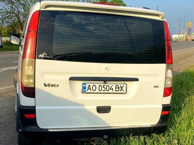 Білий Мерседес Віто, об'ємом двигуна 2.2 л та пробігом 300 тис. км за 5000 $, фото 2 на Automoto.ua