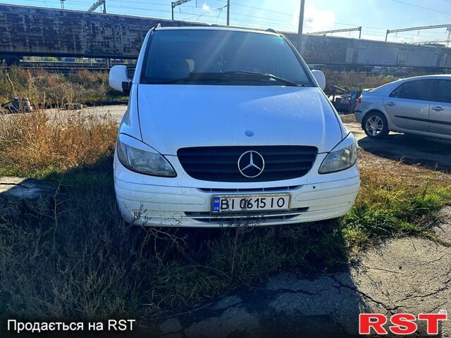 Білий Мерседес Віто, об'ємом двигуна 2.2 л та пробігом 300 тис. км за 6000 $, фото 2 на Automoto.ua