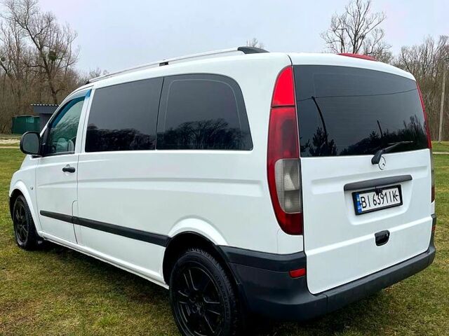 Белый Мерседес Вито, объемом двигателя 2.1 л и пробегом 270 тыс. км за 6500 $, фото 4 на Automoto.ua