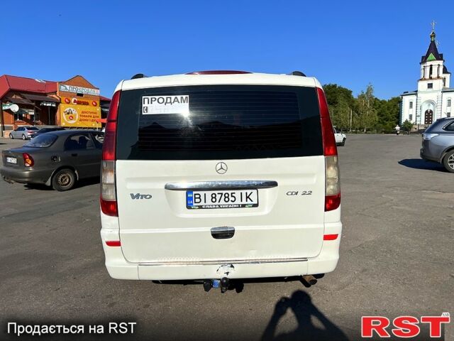 Білий Мерседес Віто, об'ємом двигуна 2.1 л та пробігом 280 тис. км за 6499 $, фото 5 на Automoto.ua