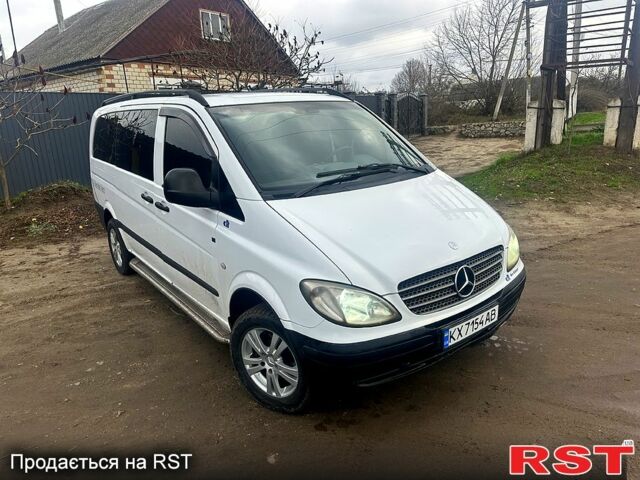Білий Мерседес Віто, об'ємом двигуна 2.1 л та пробігом 500 тис. км за 6600 $, фото 1 на Automoto.ua