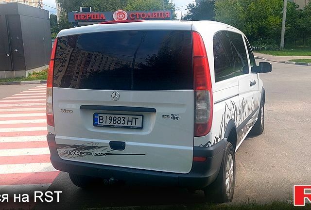Білий Мерседес Віто, об'ємом двигуна 2.1 л та пробігом 231 тис. км за 15700 $, фото 3 на Automoto.ua