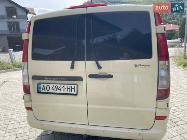 Бежевий Мерседес Віто, об'ємом двигуна 2.14 л та пробігом 440 тис. км за 11800 $, фото 2 на Automoto.ua
