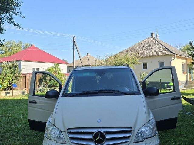 Бежевый Мерседес Вито, объемом двигателя 2.1 л и пробегом 445 тыс. км за 13000 $, фото 2 на Automoto.ua