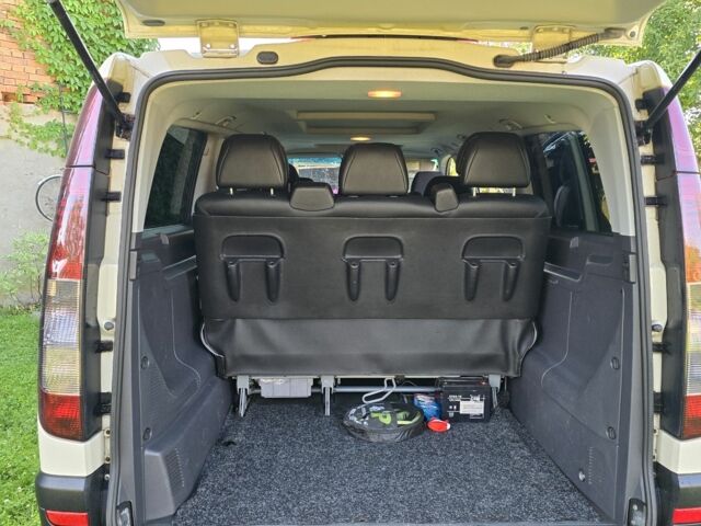 Бежевый Мерседес Вито, объемом двигателя 2.1 л и пробегом 445 тыс. км за 13000 $, фото 4 на Automoto.ua