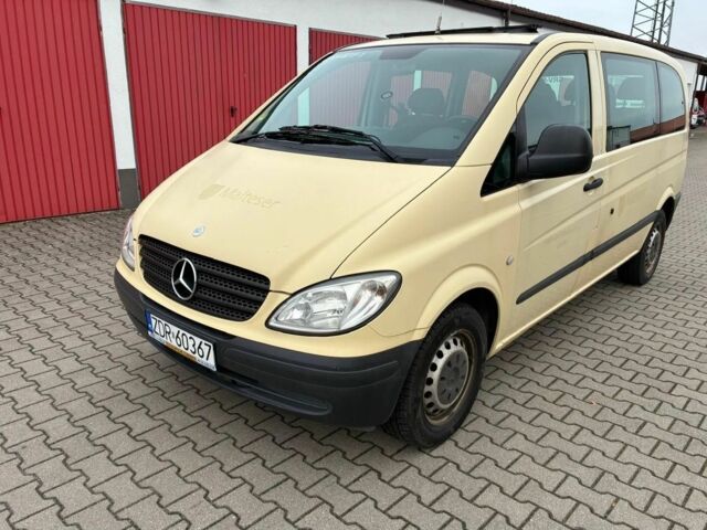 Бежевый Мерседес Вито, объемом двигателя 2.1 л и пробегом 285 тыс. км за 2350 $, фото 3 на Automoto.ua