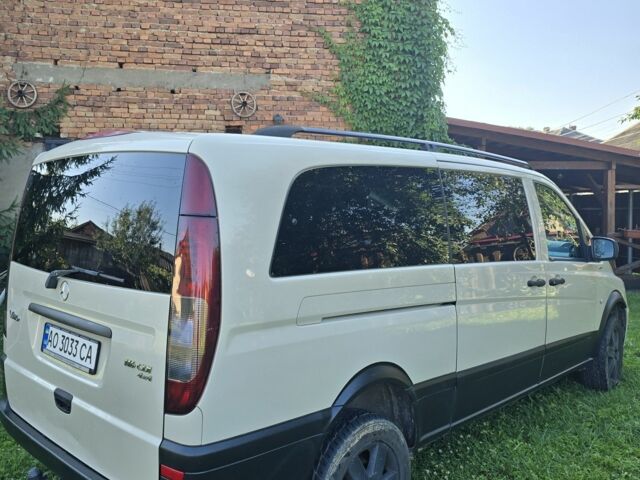 Бежевый Мерседес Вито, объемом двигателя 2.1 л и пробегом 445 тыс. км за 13000 $, фото 1 на Automoto.ua