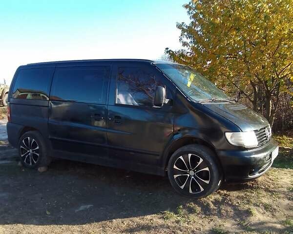 Черный Мерседес Вито, объемом двигателя 2.15 л и пробегом 438 тыс. км за 4800 $, фото 7 на Automoto.ua