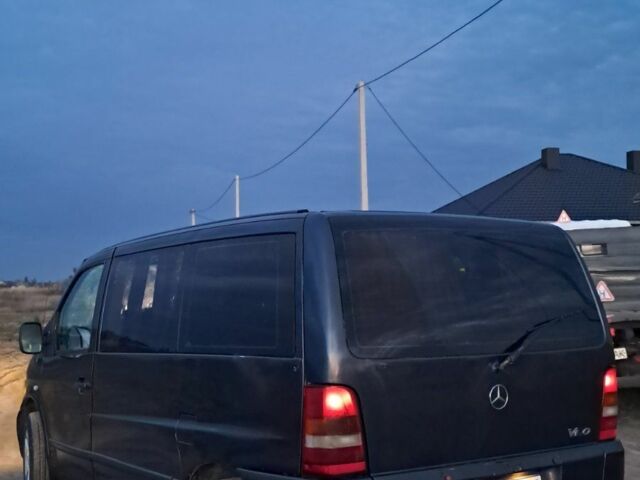 Черный Мерседес Вито, объемом двигателя 2.1 л и пробегом 485 тыс. км за 3990 $, фото 7 на Automoto.ua