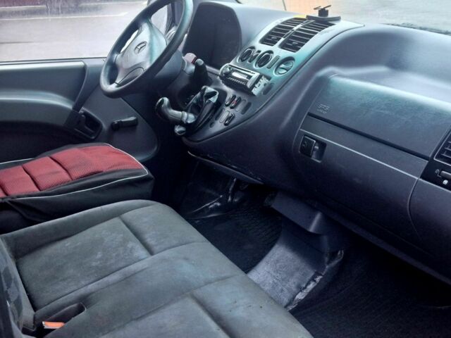 Черный Мерседес Вито, объемом двигателя 3 л и пробегом 234 тыс. км за 2750 $, фото 5 на Automoto.ua