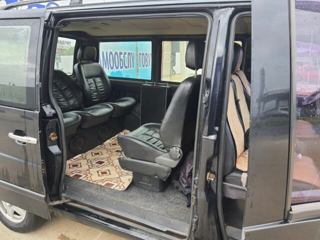 Чорний Мерседес Віто, об'ємом двигуна 2.1 л та пробігом 3 тис. км за 4500 $, фото 7 на Automoto.ua