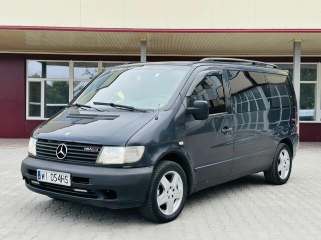 Чорний Мерседес Віто, об'ємом двигуна 2.2 л та пробігом 200 тис. км за 3200 $, фото 11 на Automoto.ua