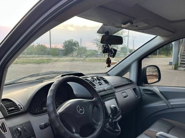 Мерседес Вито 2004 в Краматорске на Automoto.ua Черный Мерседес Вито, объемом двигателя 2.1 л и пробегом 400 тыс. км за 6700 $, фото 6 на Automoto.ua