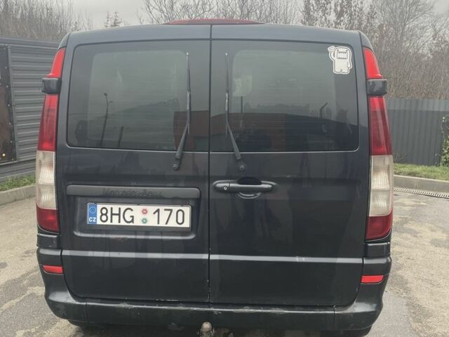 Чорний Мерседес Віто, об'ємом двигуна 2.2 л та пробігом 369 тис. км за 3300 $, фото 2 на Automoto.ua
