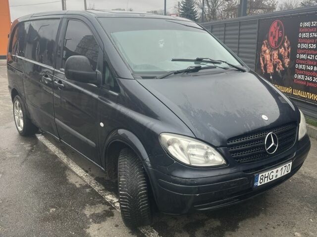 Чорний Мерседес Віто, об'ємом двигуна 2.2 л та пробігом 369 тис. км за 3300 $, фото 4 на Automoto.ua