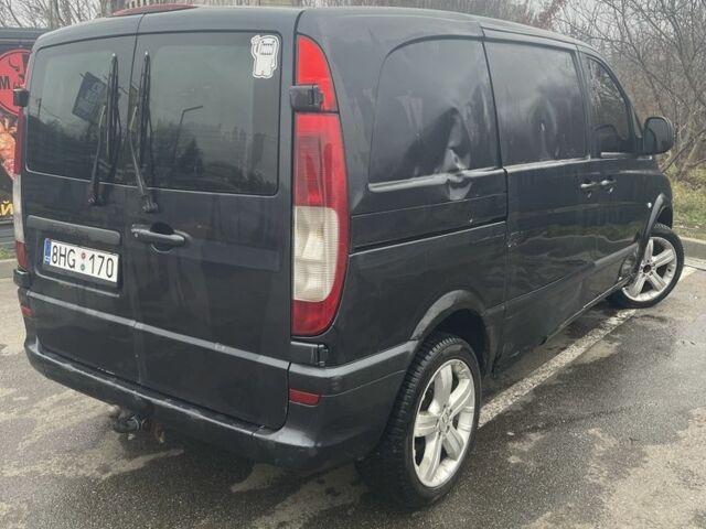 Чорний Мерседес Віто, об'ємом двигуна 2.2 л та пробігом 369 тис. км за 3300 $, фото 3 на Automoto.ua