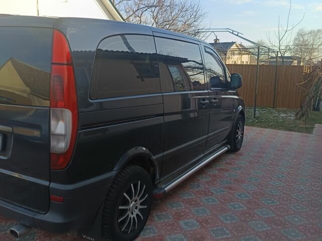 Черный Мерседес Вито, объемом двигателя 2.1 л и пробегом 485 тыс. км за 6800 $, фото 7 на Automoto.ua