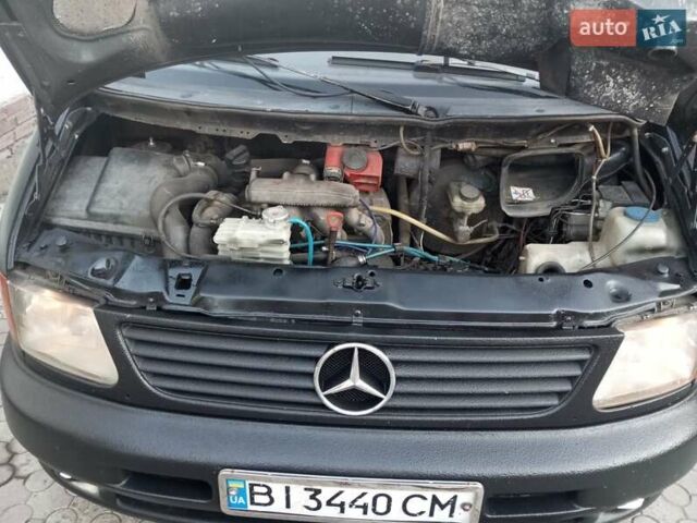 Чорний Мерседес Віто, об'ємом двигуна 2.3 л та пробігом 500 тис. км за 5200 $, фото 5 на Automoto.ua