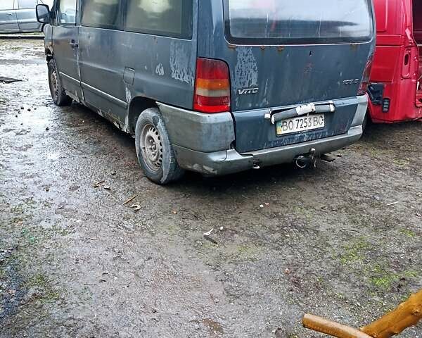 Черный Мерседес Вито, объемом двигателя 2.3 л и пробегом 900 тыс. км за 2000 $, фото 1 на Automoto.ua