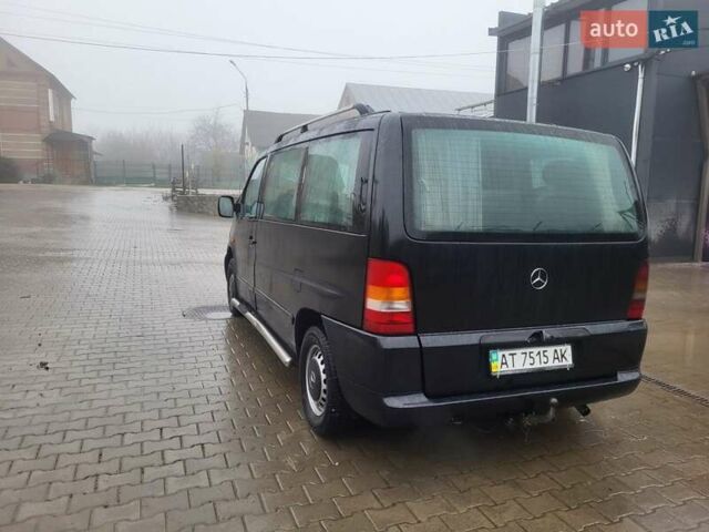 Чорний Мерседес Віто, об'ємом двигуна 2.15 л та пробігом 328 тис. км за 4800 $, фото 8 на Automoto.ua