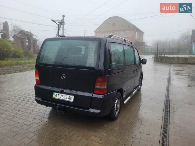 Чорний Мерседес Віто, об'ємом двигуна 2.15 л та пробігом 328 тис. км за 4800 $, фото 7 на Automoto.ua