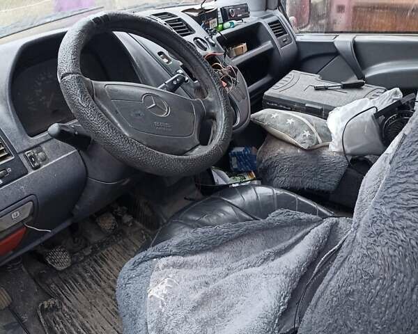 Черный Мерседес Вито, объемом двигателя 2.3 л и пробегом 900 тыс. км за 2000 $, фото 2 на Automoto.ua