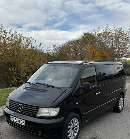 Черный Мерседес Вито, объемом двигателя 2.2 л и пробегом 430 тыс. км за 4500 $, фото 7 на Automoto.ua