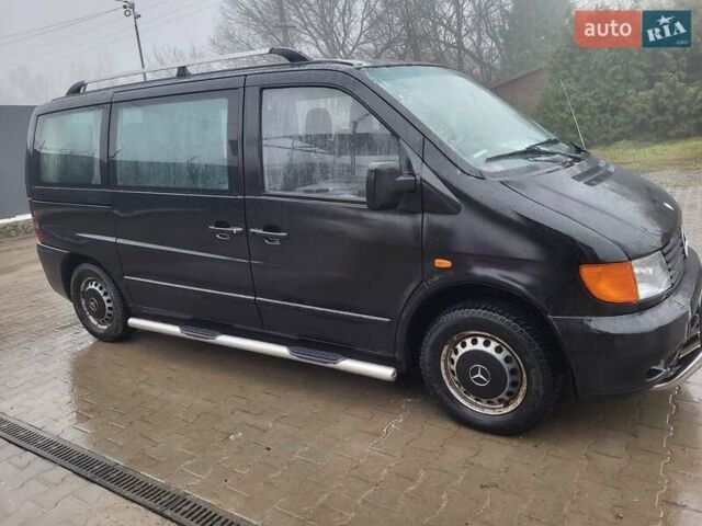 Чорний Мерседес Віто, об'ємом двигуна 2.15 л та пробігом 328 тис. км за 4800 $, фото 3 на Automoto.ua