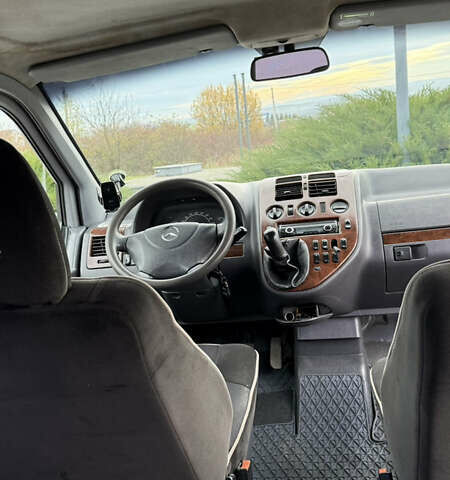 Черный Мерседес Вито, объемом двигателя 2.2 л и пробегом 430 тыс. км за 4500 $, фото 10 на Automoto.ua