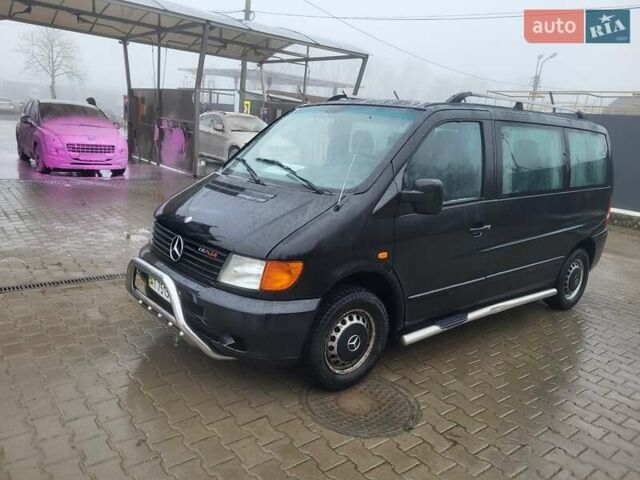 Чорний Мерседес Віто, об'ємом двигуна 2.15 л та пробігом 328 тис. км за 4800 $, фото 2 на Automoto.ua
