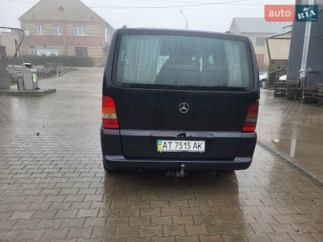 Чорний Мерседес Віто, об'ємом двигуна 2.15 л та пробігом 328 тис. км за 4800 $, фото 9 на Automoto.ua