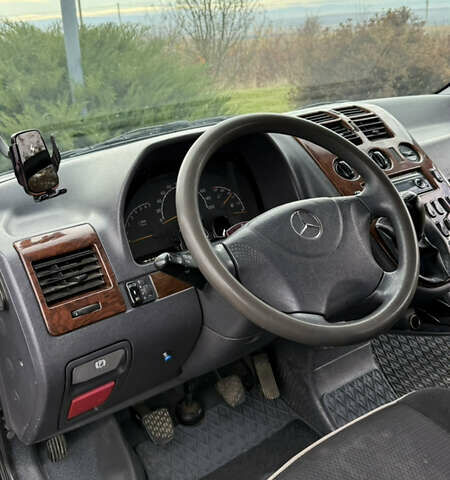 Черный Мерседес Вито, объемом двигателя 2.2 л и пробегом 430 тыс. км за 4500 $, фото 15 на Automoto.ua