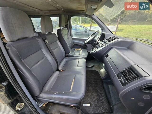 Черный Мерседес Вито, объемом двигателя 2.15 л и пробегом 260 тыс. км за 2161 $, фото 6 на Automoto.ua