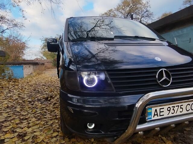 Чорний Мерседес Віто, об'ємом двигуна 2.1 л та пробігом 480 тис. км за 6700 $, фото 2 на Automoto.ua