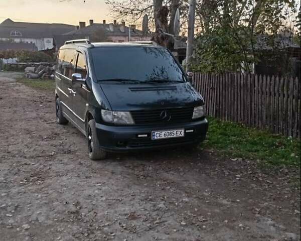 Мерседес Віто 2000 у Сторожинце на Automoto.ua Чорний Мерседес Віто, об'ємом двигуна 2.2 л та пробігом 358 тис. км за 4800 $, фото 20 на Automoto.ua